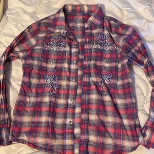 Little girls button down